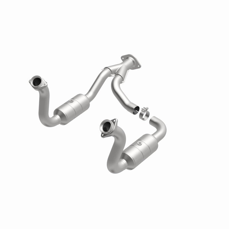 MagnaFlow DF Cat Conv 08-10 Ford F-250/F-250 SD/F-350/F-350 SD 5.4L/6.8L/F-450 SD 6.8L Y-Pipe Assy