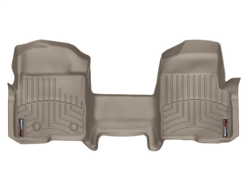 WeatherTech 09+ Ford F-150 Front Floorliner OTH - Tan