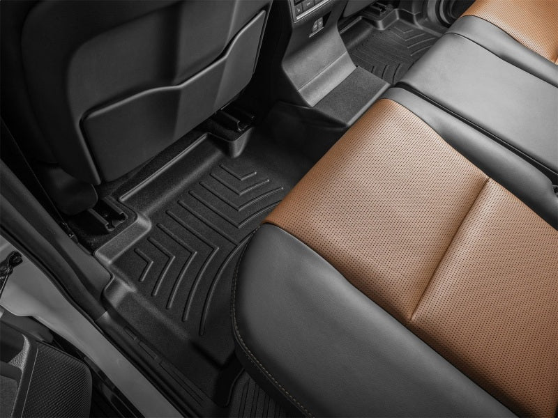 WeatherTech 24-27 Toyota Land Cruiser/24-26 Lexus GX Rear FloorLiner - Black