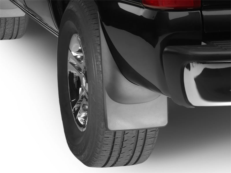WeatherTech 99-07 Chevrolet Silverado No Drill Mudflaps - Black