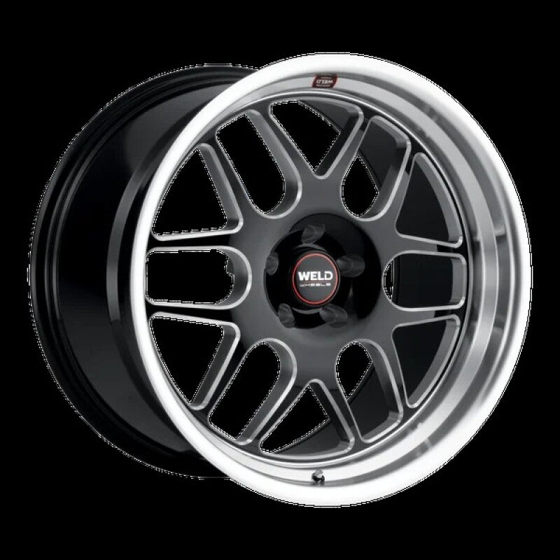Weld Solana 18x10.5 / 5x120.65 BP / ET64 / 70.3mm Bore - Gloss Black MIL DIA Wheel