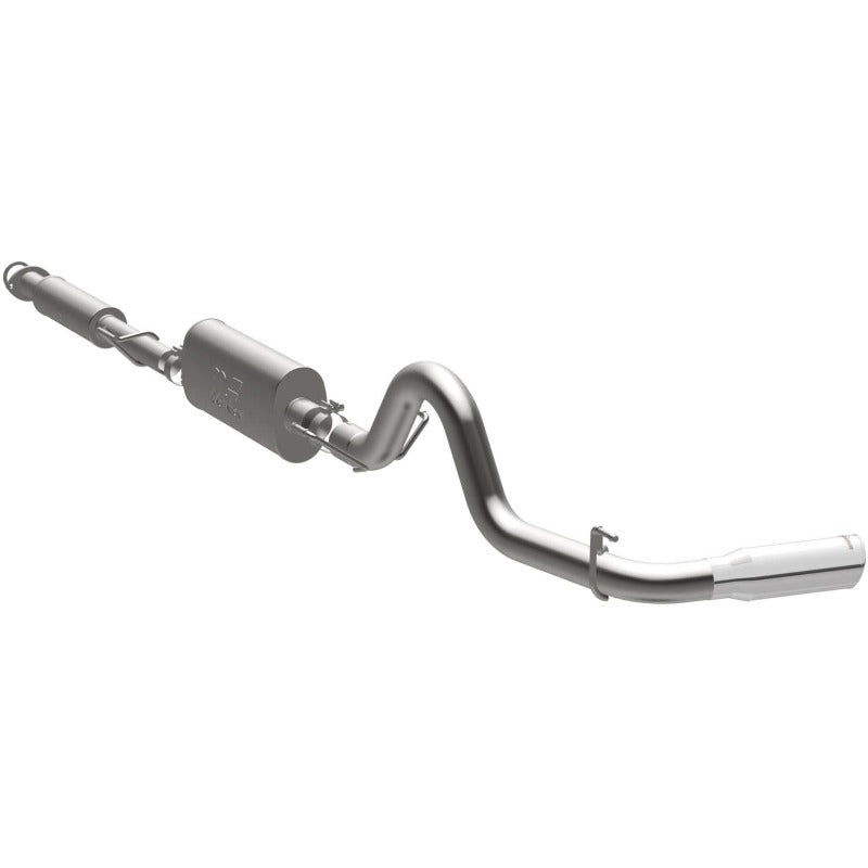 MagnaFlow Cat-Back 2016 Toyota Tacoma TRD 3.5L V6 SS 3in Single Pass Side Exit Rear 4in Tip