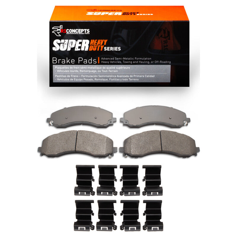 R1 2019-2025 Ram 2500 Front R1 Super Duty Pads & Hardware Kit
