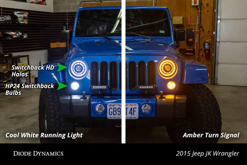Diode Dynamics Halo Lights LED 60mm Switchback (Pair)