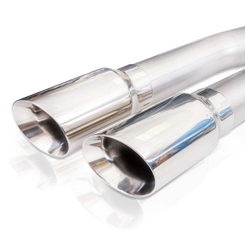 Stainless Works 2019+ Chevrolet Silverado 5.3L 3in Redline Catback Factory Connect Dual Polished Tip