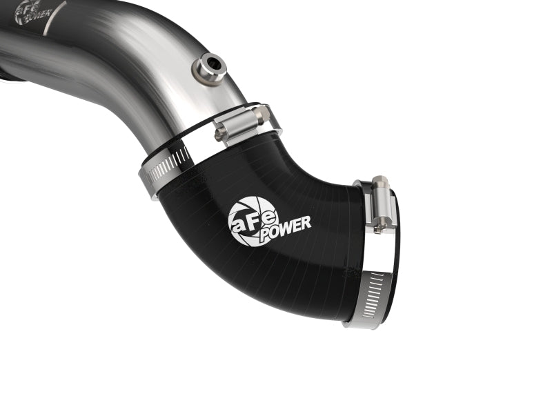 aFe BladeRunner 2.5in stainless steel cold charge pipe for 2016-2020 GM Colorado/Canyon L4-2.8L turbo diesel engine.