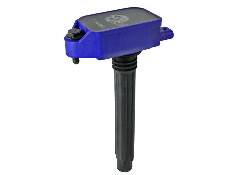 afe SCORCHER ignition coil for Dodge, Jeep, and RAM vehicles, designed for V6 3.6L engines from 2016 to 2025.
