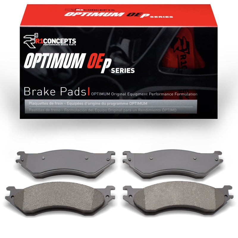 R1 00-08 Dodge Ram 3500 Front/Rear R1 Optimum OE Brake Pads