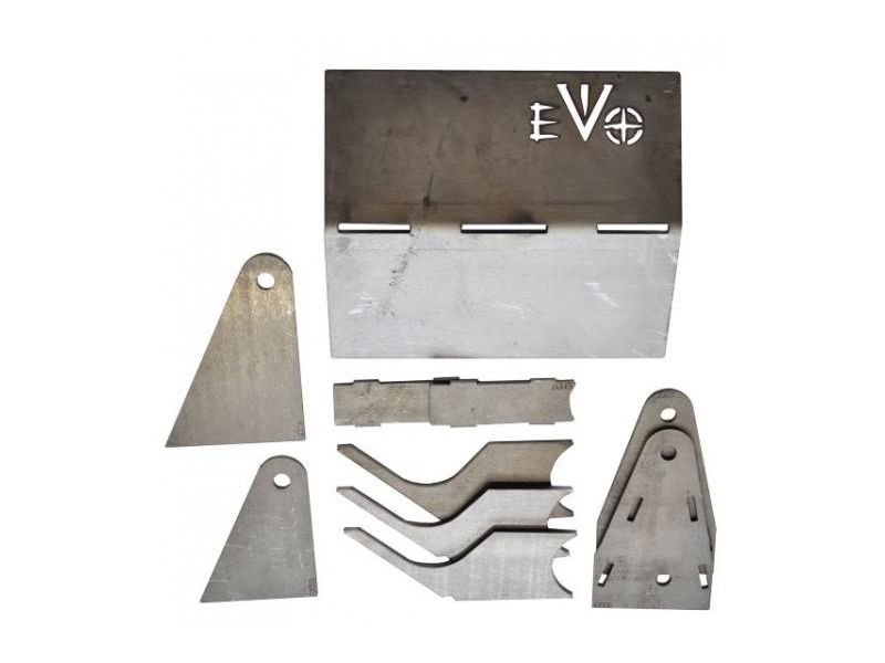 PROROCK 60 HI STEER/RAM MOUNT, BRACKET KIT FOR JK/JKU