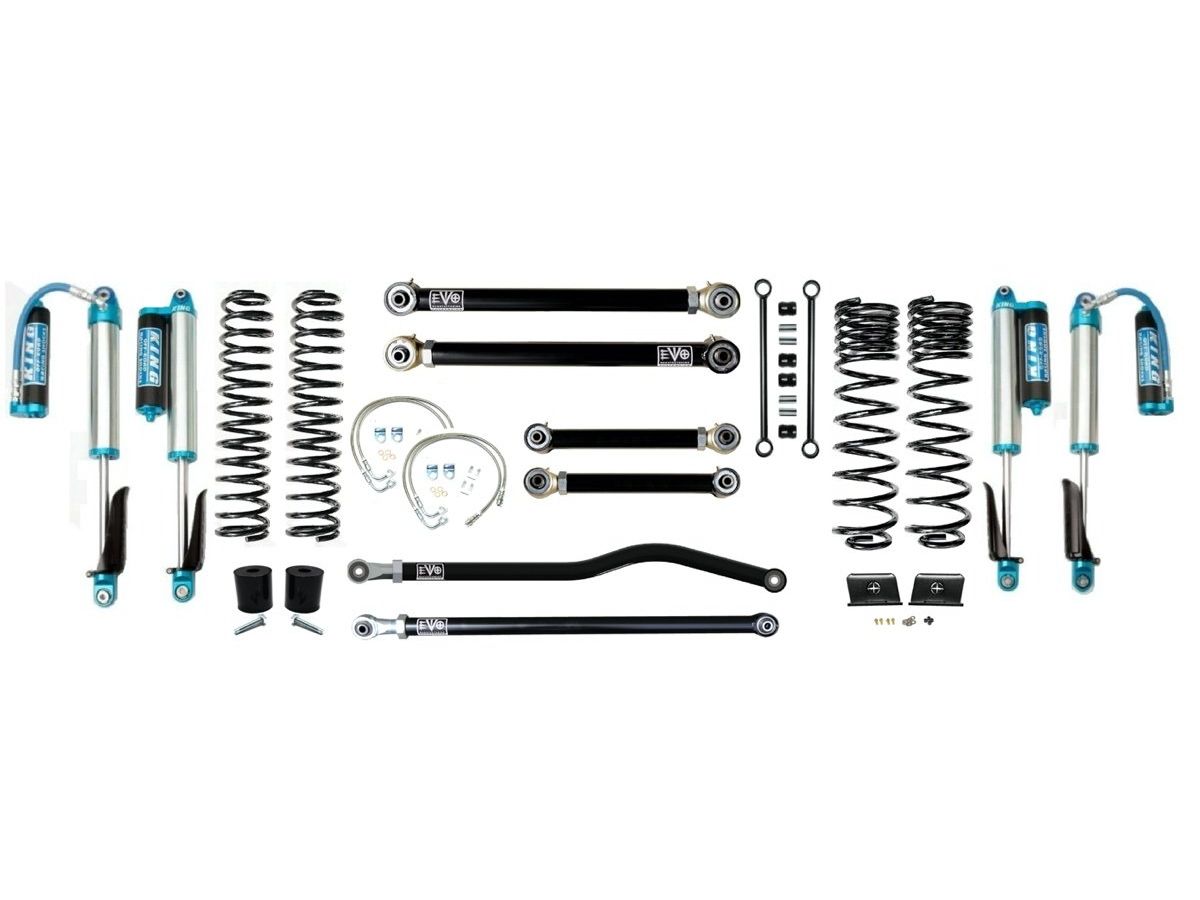 VARIANT  EVO-3060S3DPK  STAGE 3  King 2.5” Shocks Blue  Front / Rear Track Bars