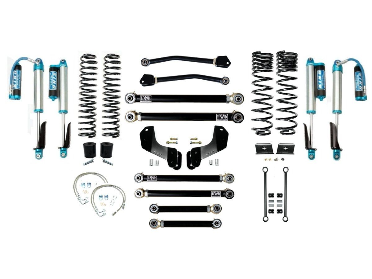 VARIANT  EVO-3061S4DK  STAGE 4 Overland  King 2.5” Shocks Blue  No Track Bars