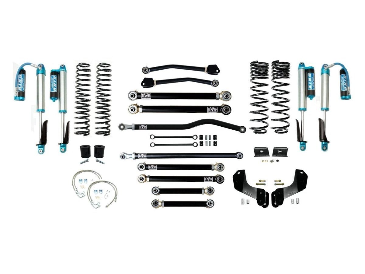 VARIANT  EVO-3061S4HDPK  STAGE 4 Overland  King 2.5” Shocks Blue  Front / Rear Track Bars