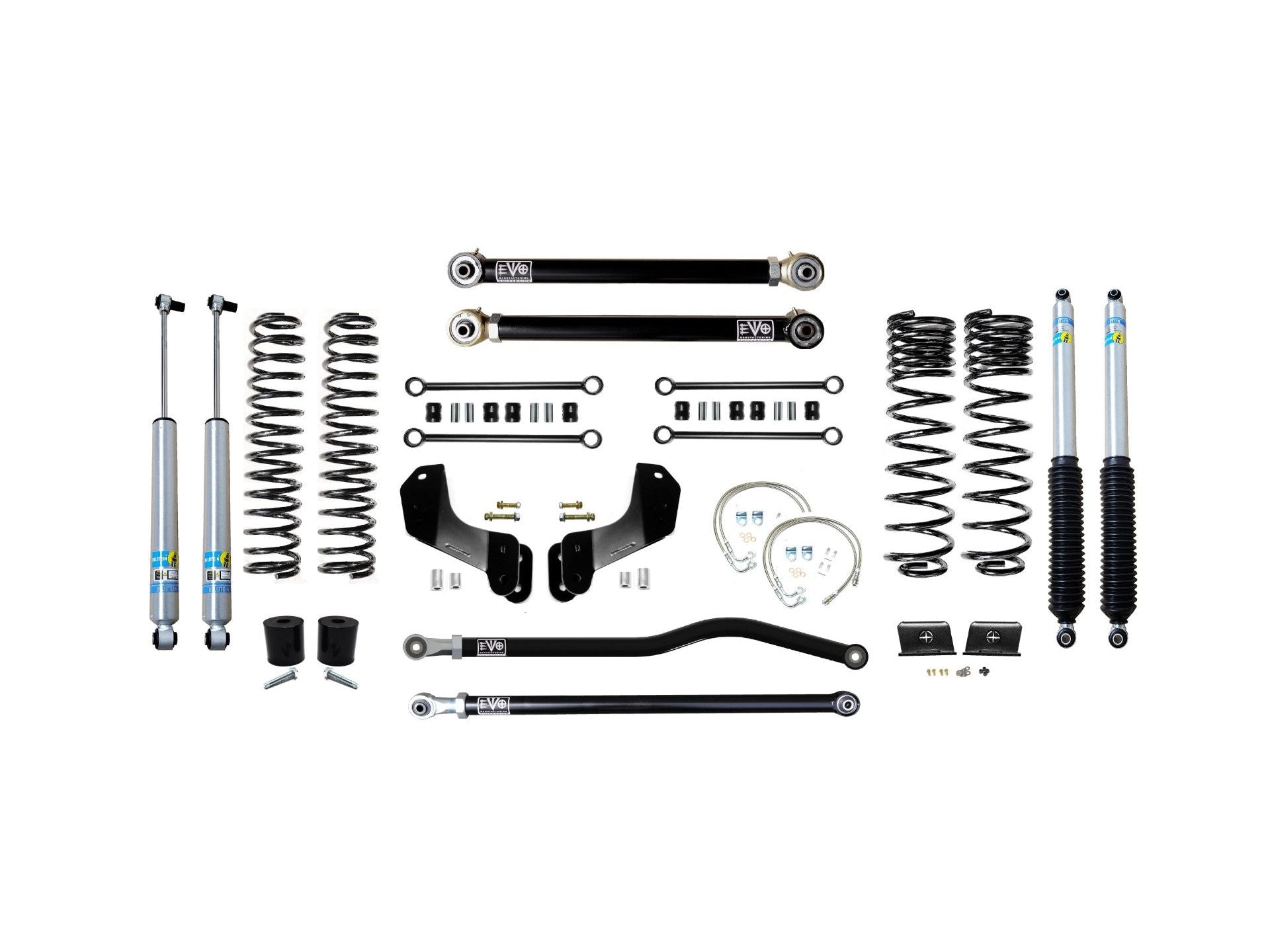 VARIANT  EVO-3061S2HDPBIL  STAGE 2 Overland  Bilstein 2.0" Shocks  Front / Rear Track Bars
