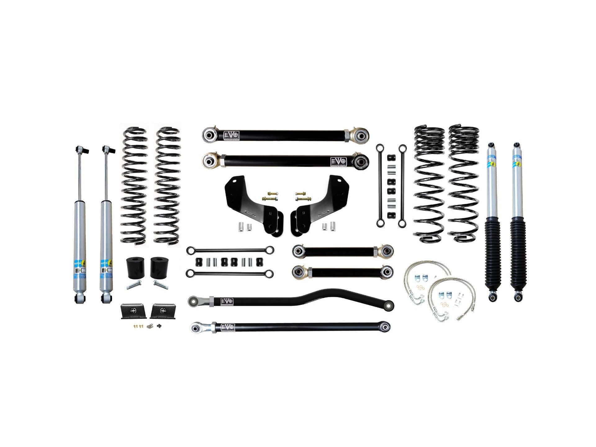 VARIANT  EVO-3061S3HDPBIL  STAGE 3 Overland  Bilstein 2.0" Shocks  Front / Rear Track Bars