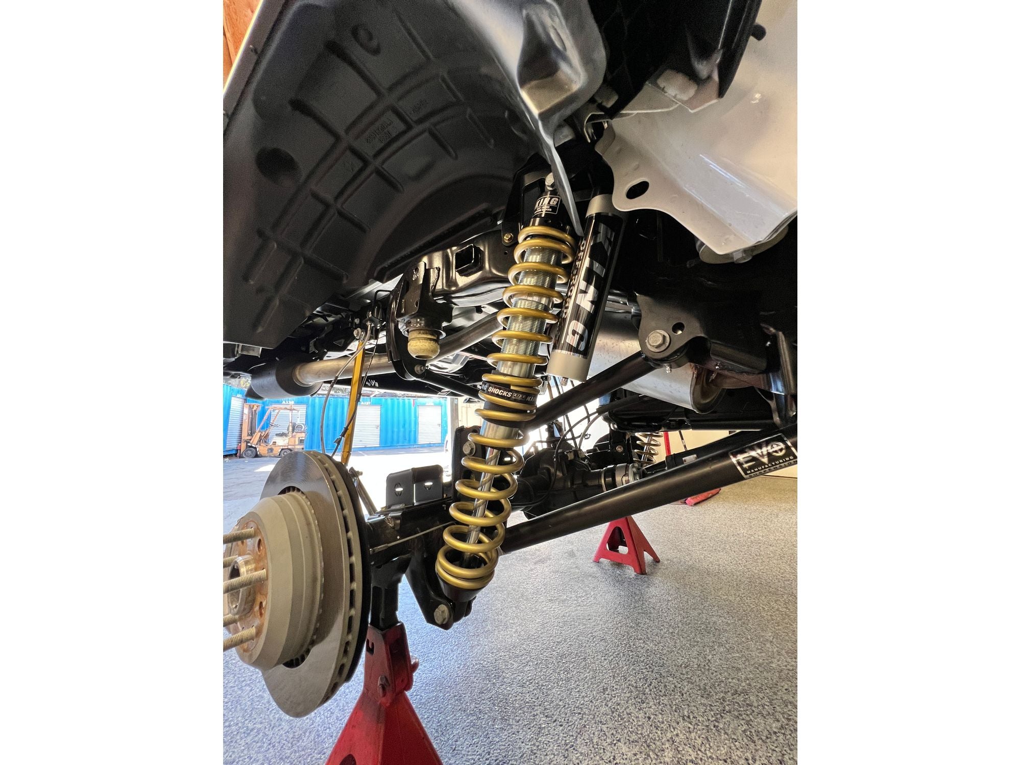 REAR BOLT ON COILOVER KIT BLACK FOR JT