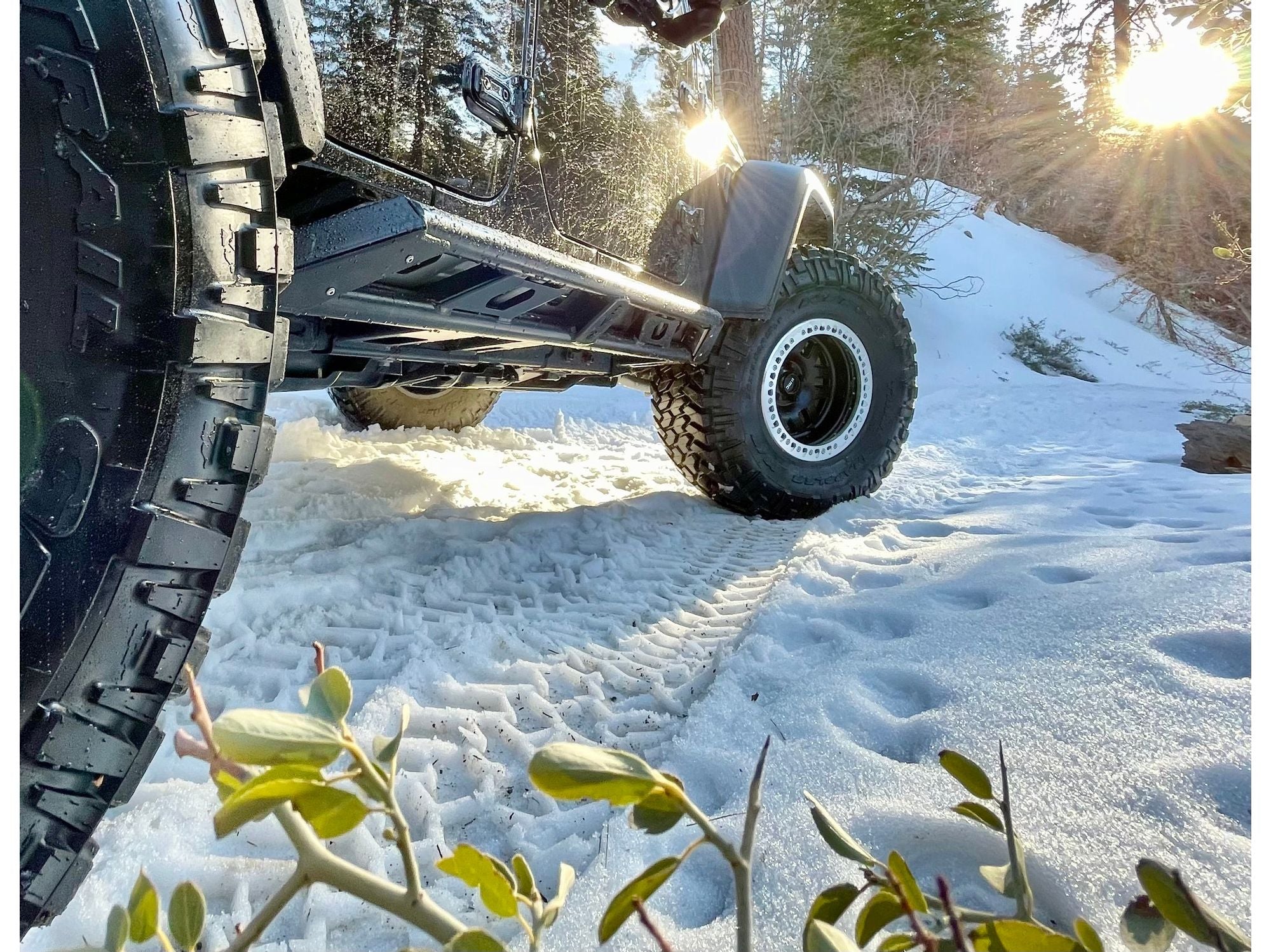 Jeep Wrangler Unlimited JLU KSPEC Rock Sliders
