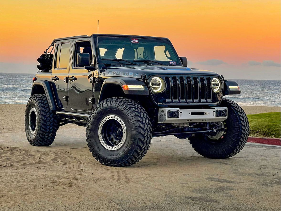 Jeep Wrangler Unlimited JLU KSPEC Rock Sliders