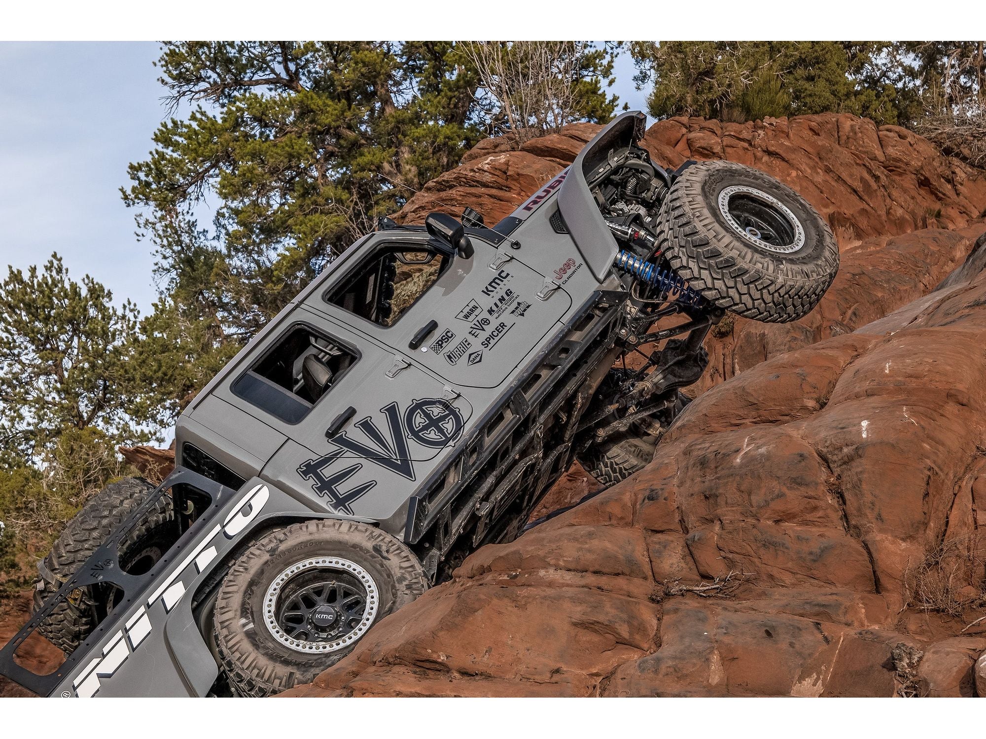 Jeep Gladiator JT KSPEC Rock Sliders