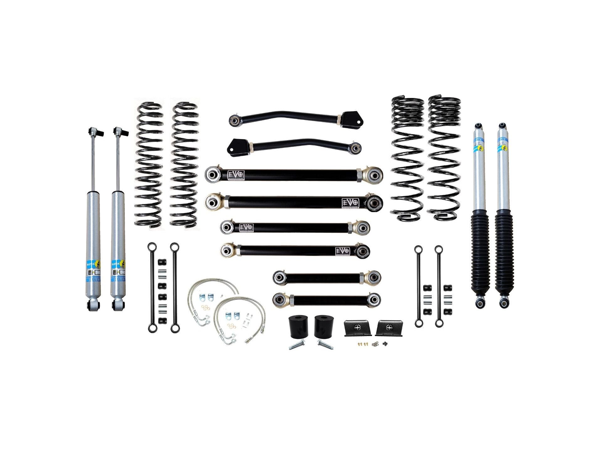 VARIANT  EVO-3060S4HDBIL  STAGE 4  Bilstein 2.0" Shocks  No Track Bars