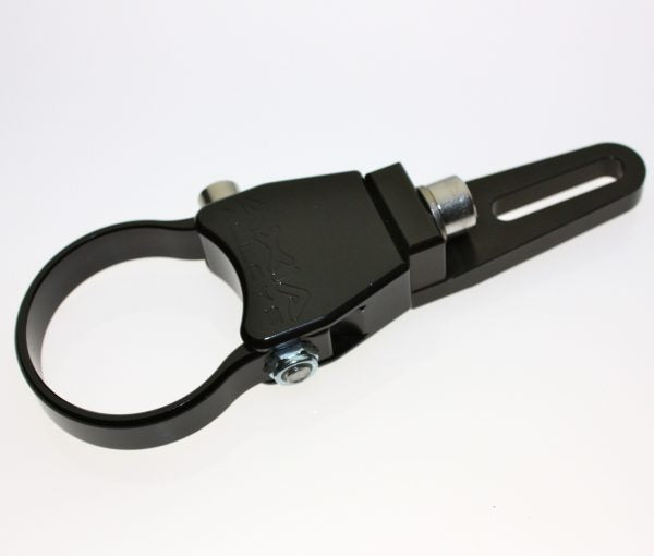 Extended .750 LED light bar mount for 6mm / 1/4″ end mount by Axia Allows