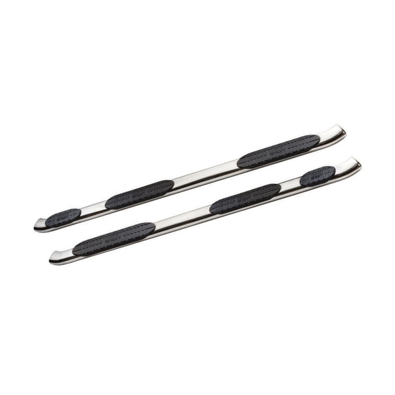Westin 07-18 Chevy Silv 25/3500 Crew(6.5ft) & Dually(8 ft) PRO TRAXX 5 WTW Oval Nerf Step Bars - SS