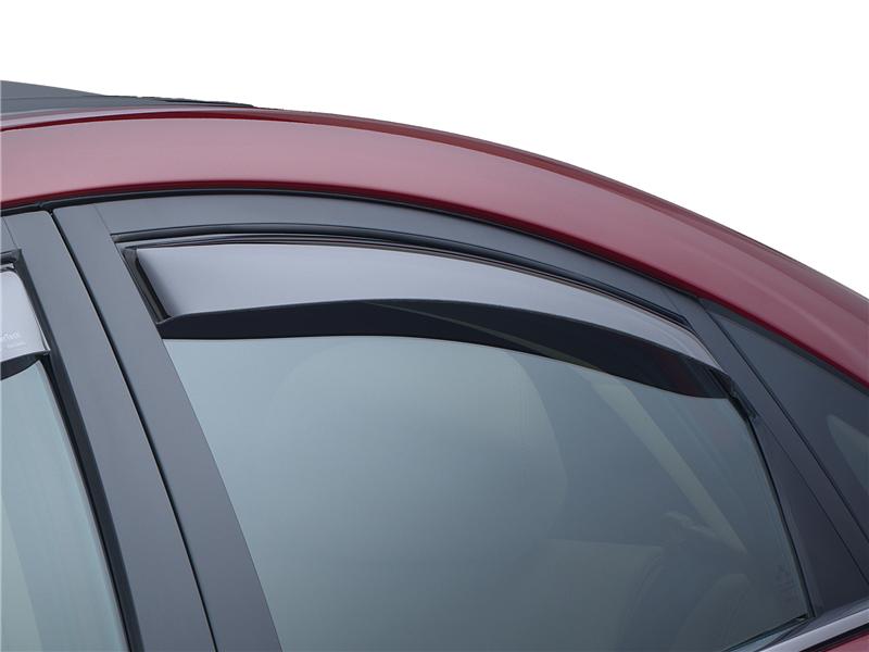 WeatherTech 09+ Dodge Ram 1500 Front Side Window Deflectors - Dark Smoke