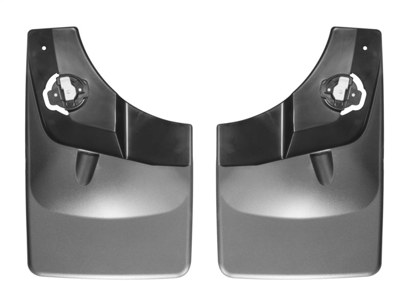 WeatherTech 2015 Ford F-150 w/ Fender Lip Molding No Drill Rear Mudflaps