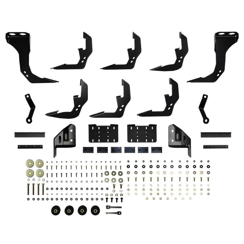 Westin 2019-2026 Chevrolet Silverado/Sierra 1500 Crew Cab (5.5ft) R5 Modular Nerf Step Bars - Black