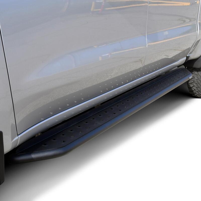 Westin 19-23 Chevrolet/GMC Silverado/Sierra 1500 Crew Cab Outlaw Nerf Step Bars - Textured Black