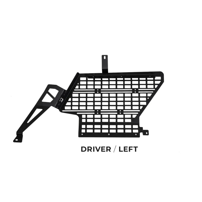 Cali Raised 2025+ Toyota 4Runner Interior Rear Side Window Molle Panel - 2 Row Seating - Driver Side