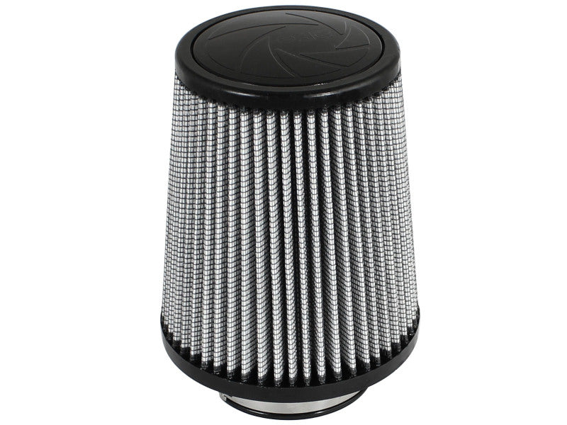 Universal afe Magnum FLOW air filter with a cylindrical design, featuring a pleated metal mesh for enhanced airflow.