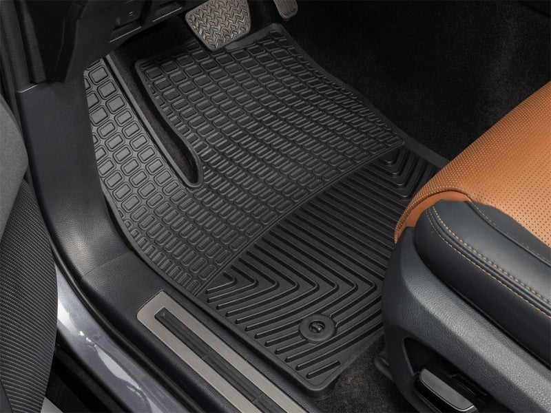 WeatherTech 24-27 Toyota Land Cruiser/24-26 Lexus GX Front All-Weather Floor Mats - Black