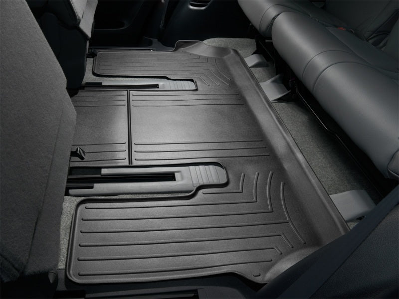 WeatherTech 08+ Toyota Sequoia Rear FloorLiner - Black