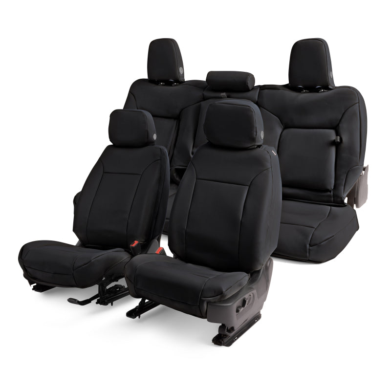 Covercraft 21-24 Chevrolet Tahoe/Suburban/ Leatherette PrecisionFitSecond Row Seat Covers - Blk