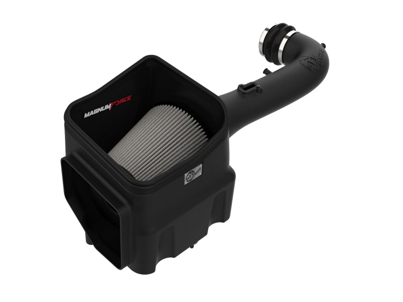 afe Magnum FORCE Open Element Intake for GM Silverado/Sierra 1500, enhancing airflow and performance for V8 engines.