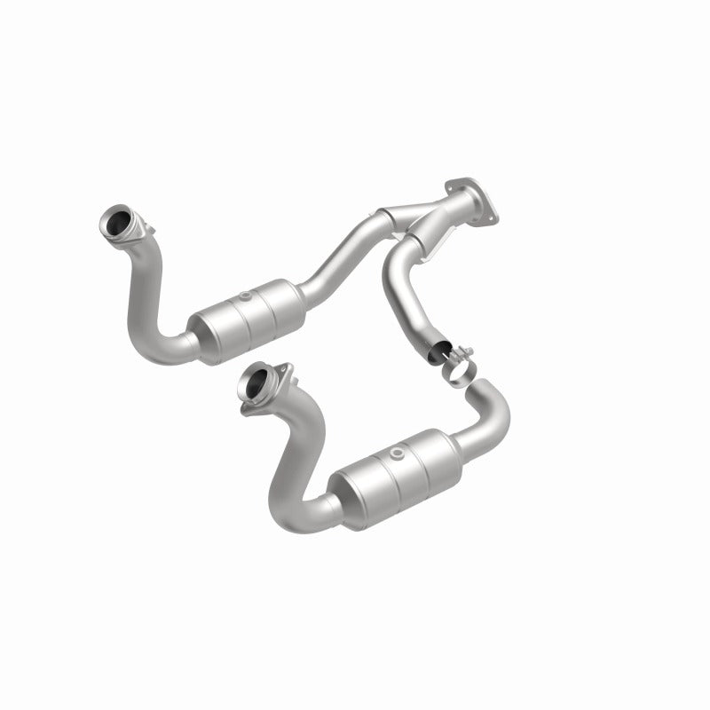 MagnaFlow DF Cat Conv 08-10 Ford F-250/F-250 SD/F-350/F-350 SD 5.4L/6.8L/F-450 SD 6.8L Y-Pipe Assy