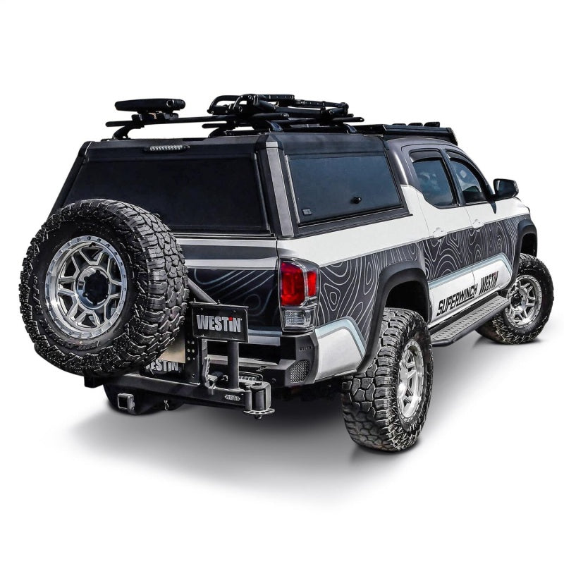Westin EXP Truck Cap COMPLETE KIT A + BS (16-23 Toyota Tacoma 5.2ft. Bed)