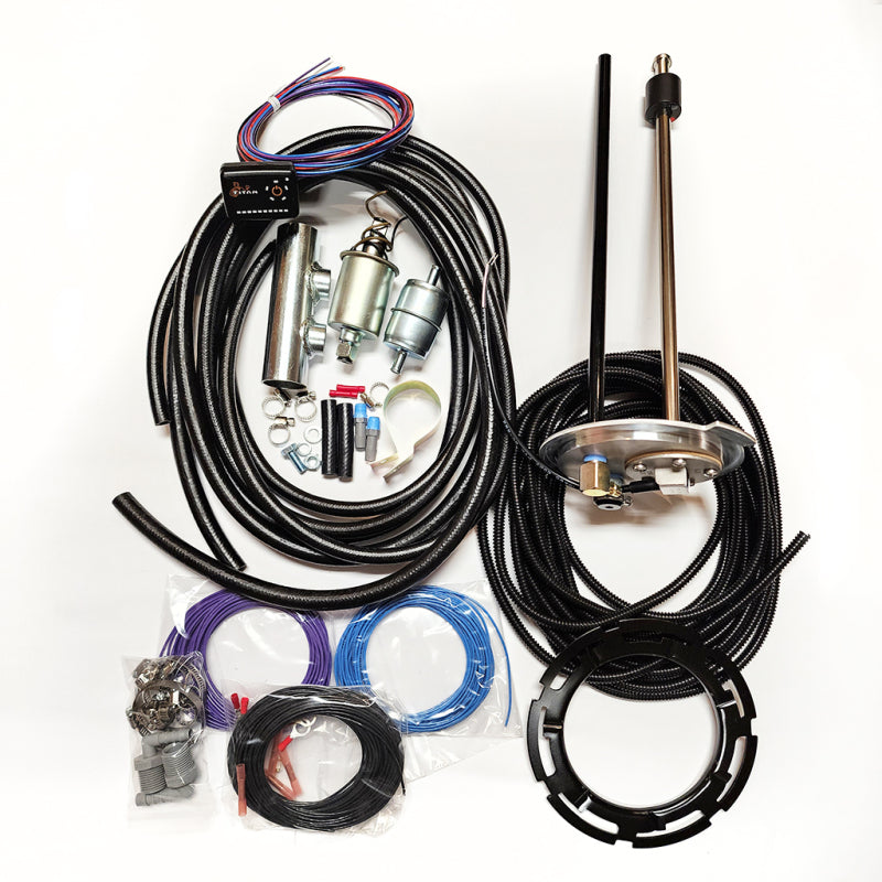 Titan Fuel Tanks 17-24 RAM Universal Cab & Chassis Auxiliary Conversion Kit