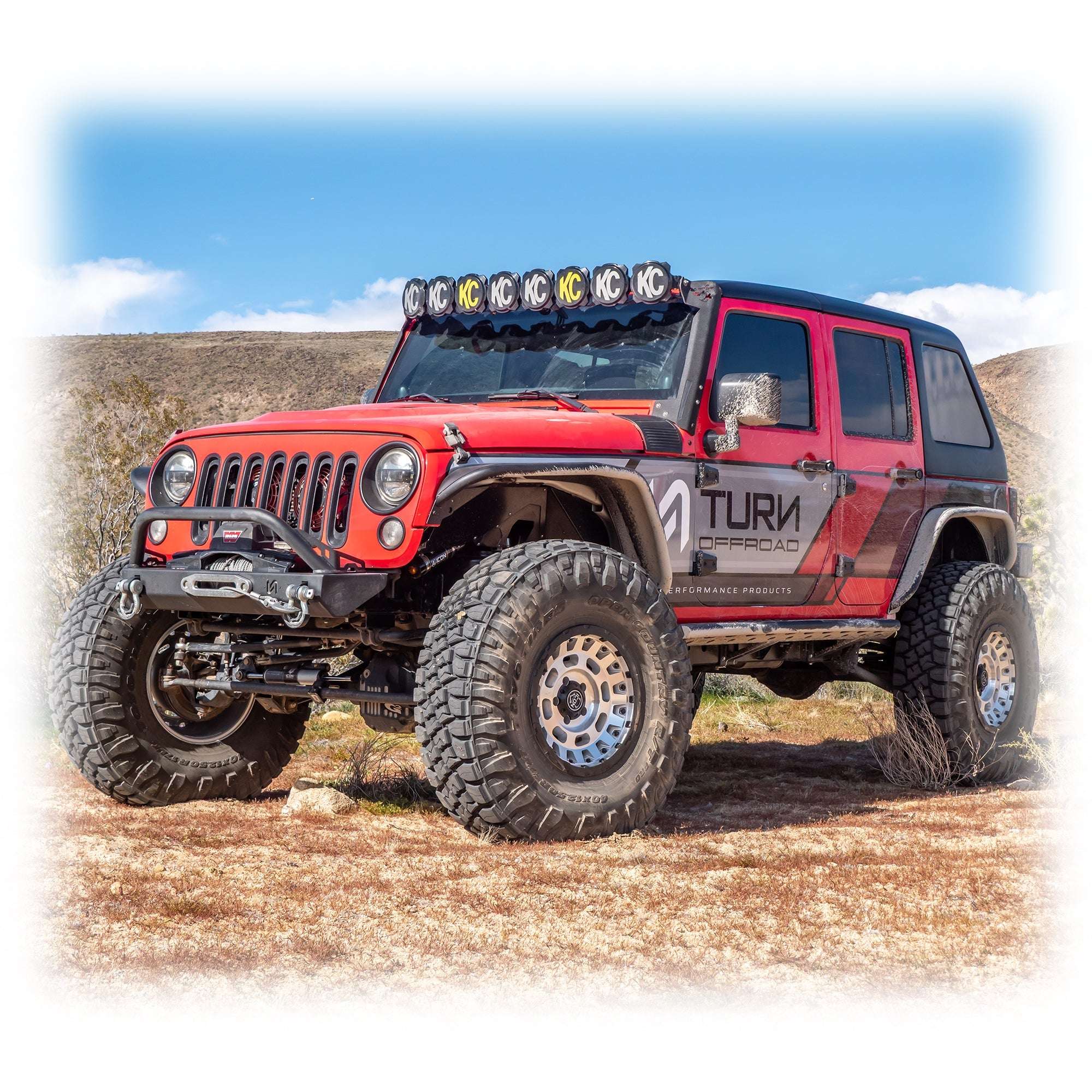 Fastback Hard Top for Jeep Wrangler JK Unlimited 4-Door