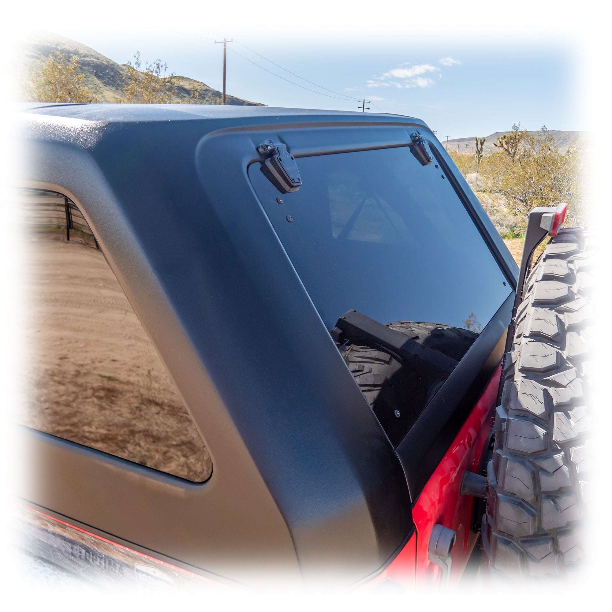 Fastback Hard Top for Jeep Wrangler JK Unlimited 4-Door