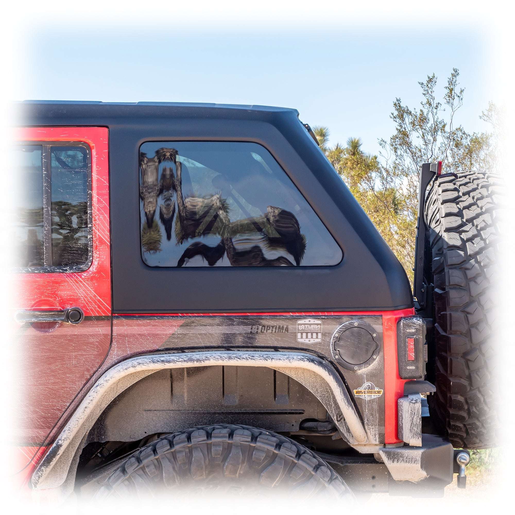 Fastback Hard Top for Jeep Wrangler JK Unlimited 4-Door