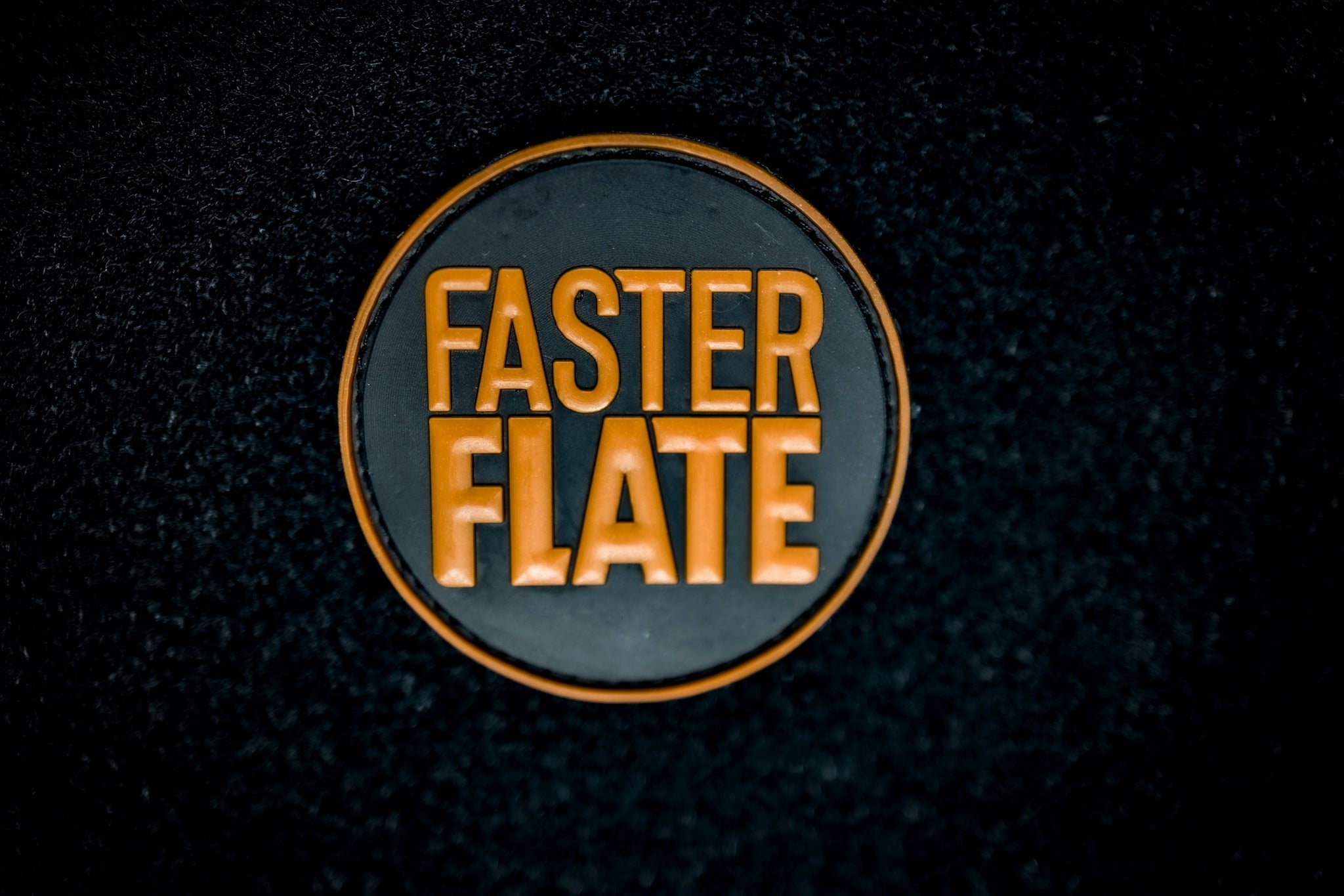 FasterFlate Logo Velcro Patch