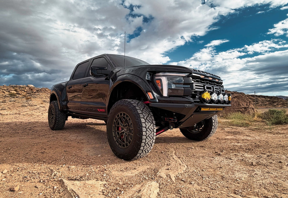 2023+ Ford F-150 Raptor R Mojave Frame Cut Front Bumper with Heat Exchanger