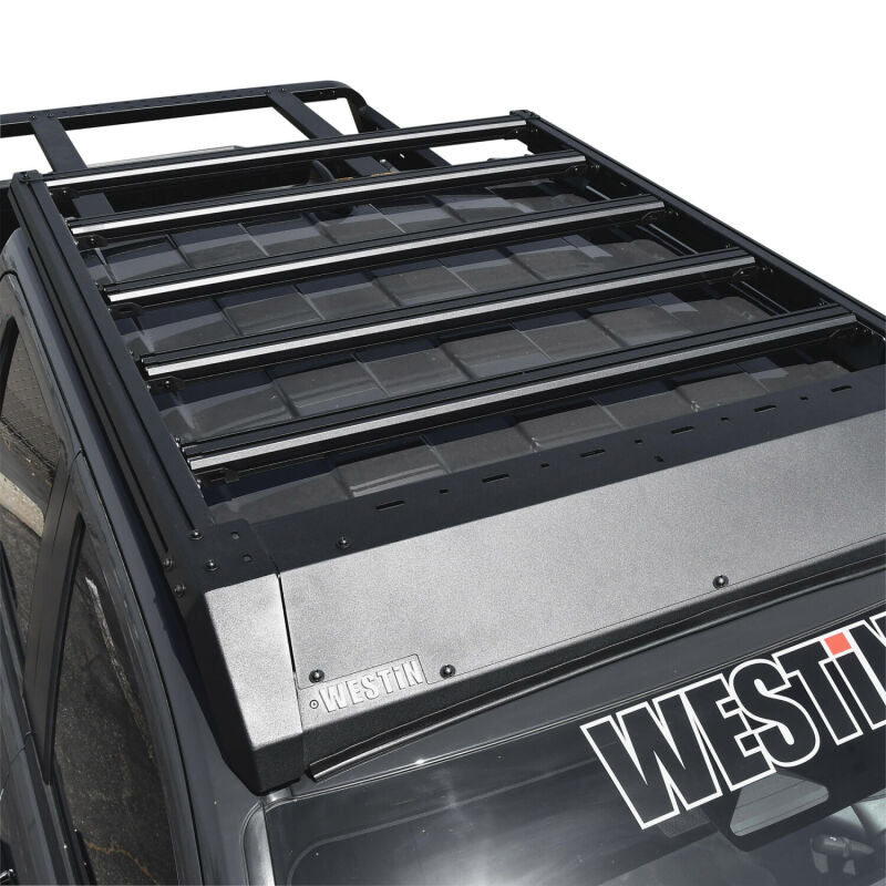 Westin 24-26 Toyota Tacoma Double Cab Mesa Roof Rack - Textured Black