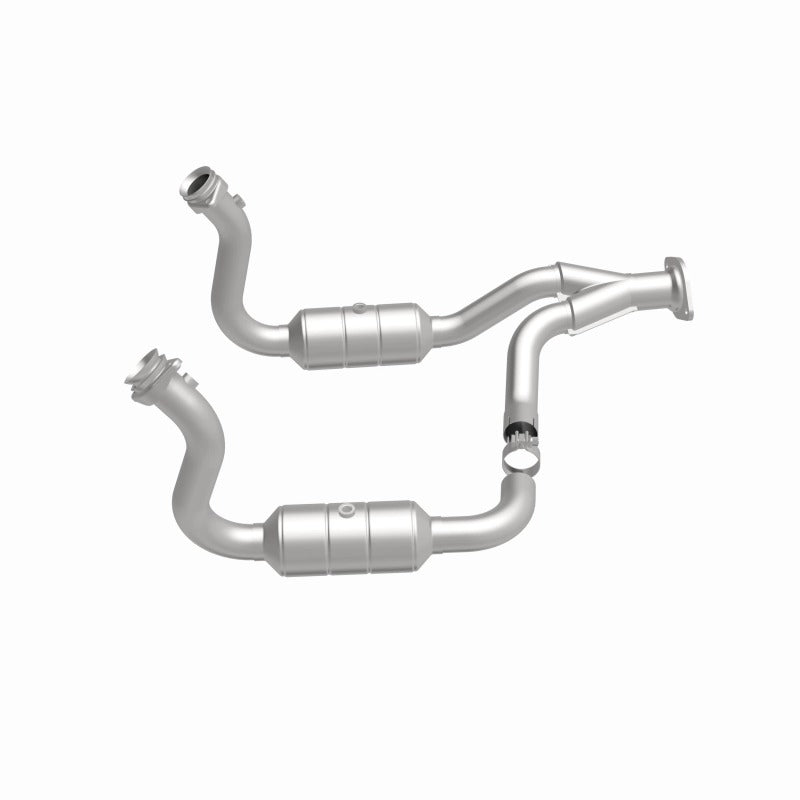 MagnaFlow DF Cat Conv 08-10 Ford F-250/F-250 SD/F-350/F-350 SD 5.4L/6.8L/F-450 SD 6.8L Y-Pipe Assy