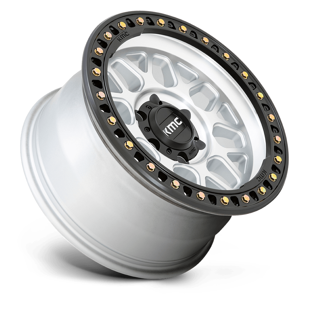 KMC KM549 Machined w/ Satin Black Lip GRS Wheel
