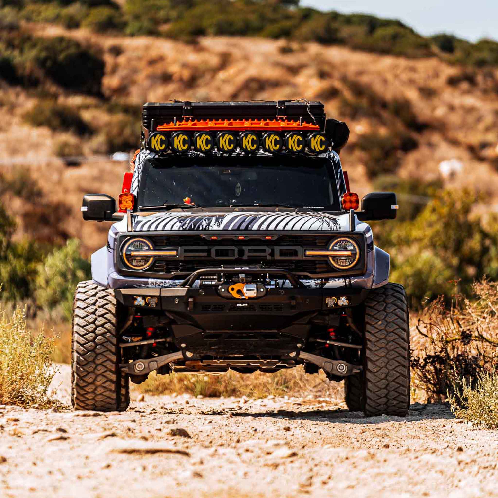 2022-2025 Ford Bronco Raptor fenders enhance off-road performance and style, designed for rugged terrain and adventure.