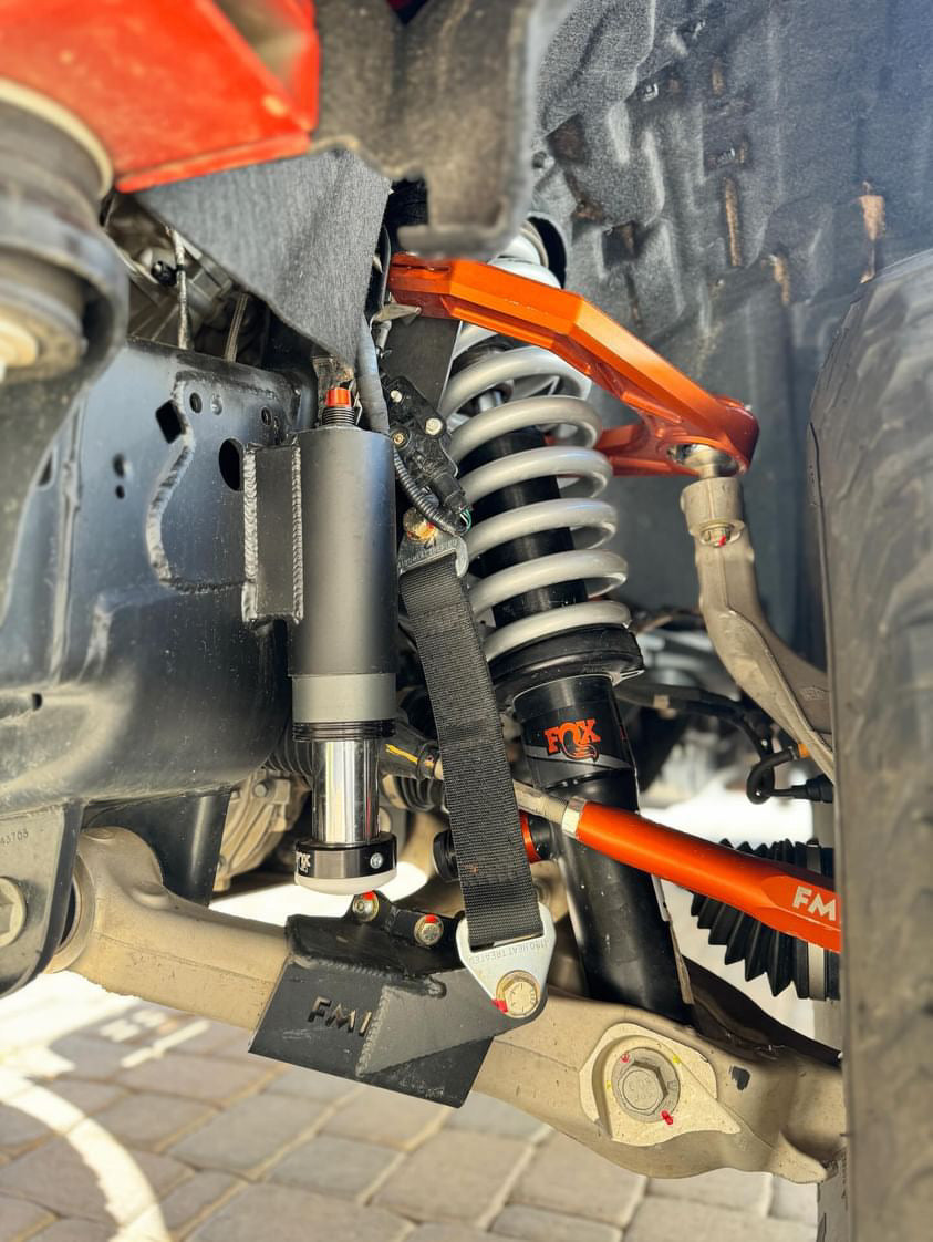 Gen 3 Raptor Front Limit Strap & Bump Stop Kit for Stock Lower Arm - 2021-2024 F150 Raptor