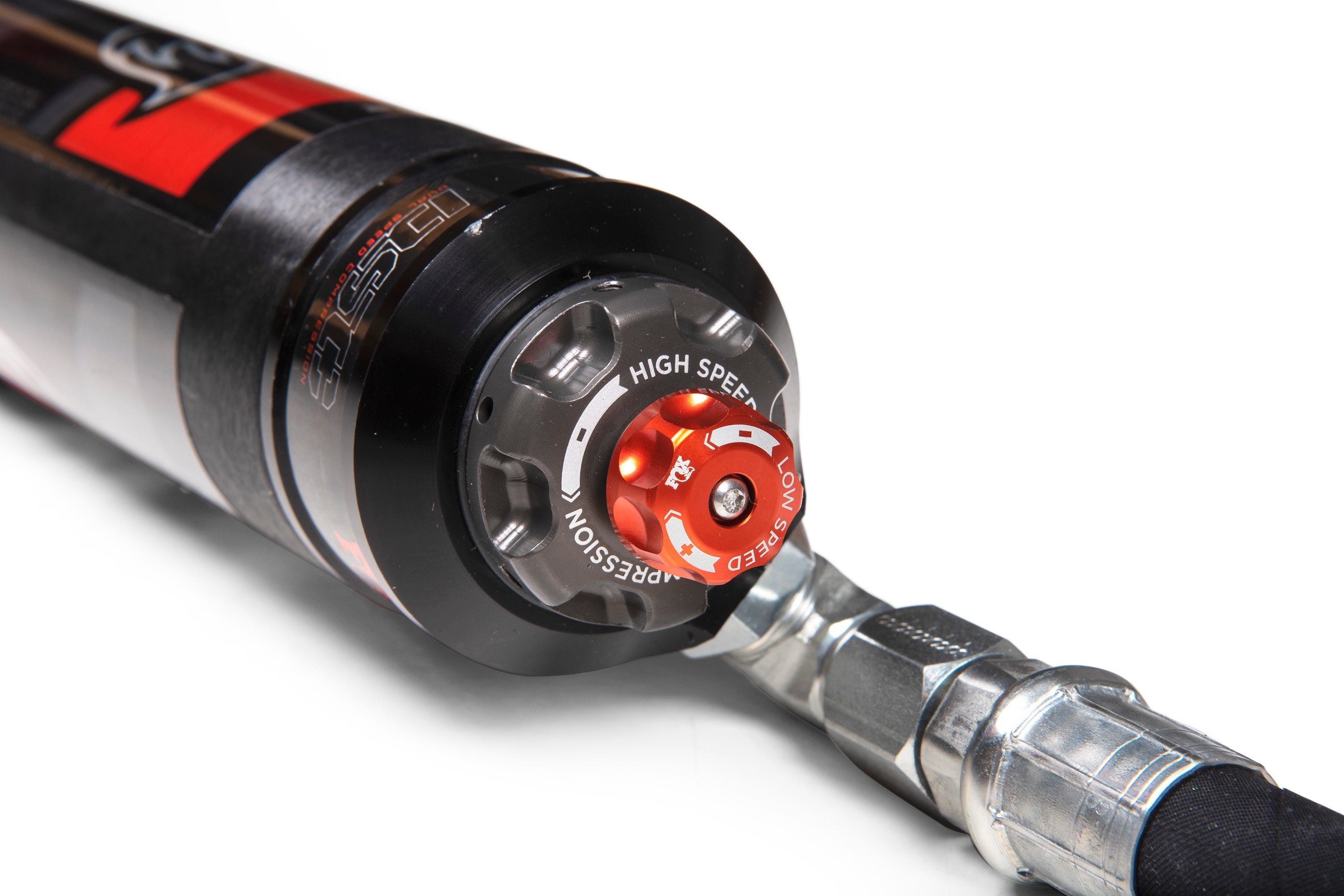 FOX 2.5 Coilover Shocks w/ DSC Reservoir Adjuster | 0-3 Inch Lift | Performance Elite Series | Ford F150 (14-20) 4WD