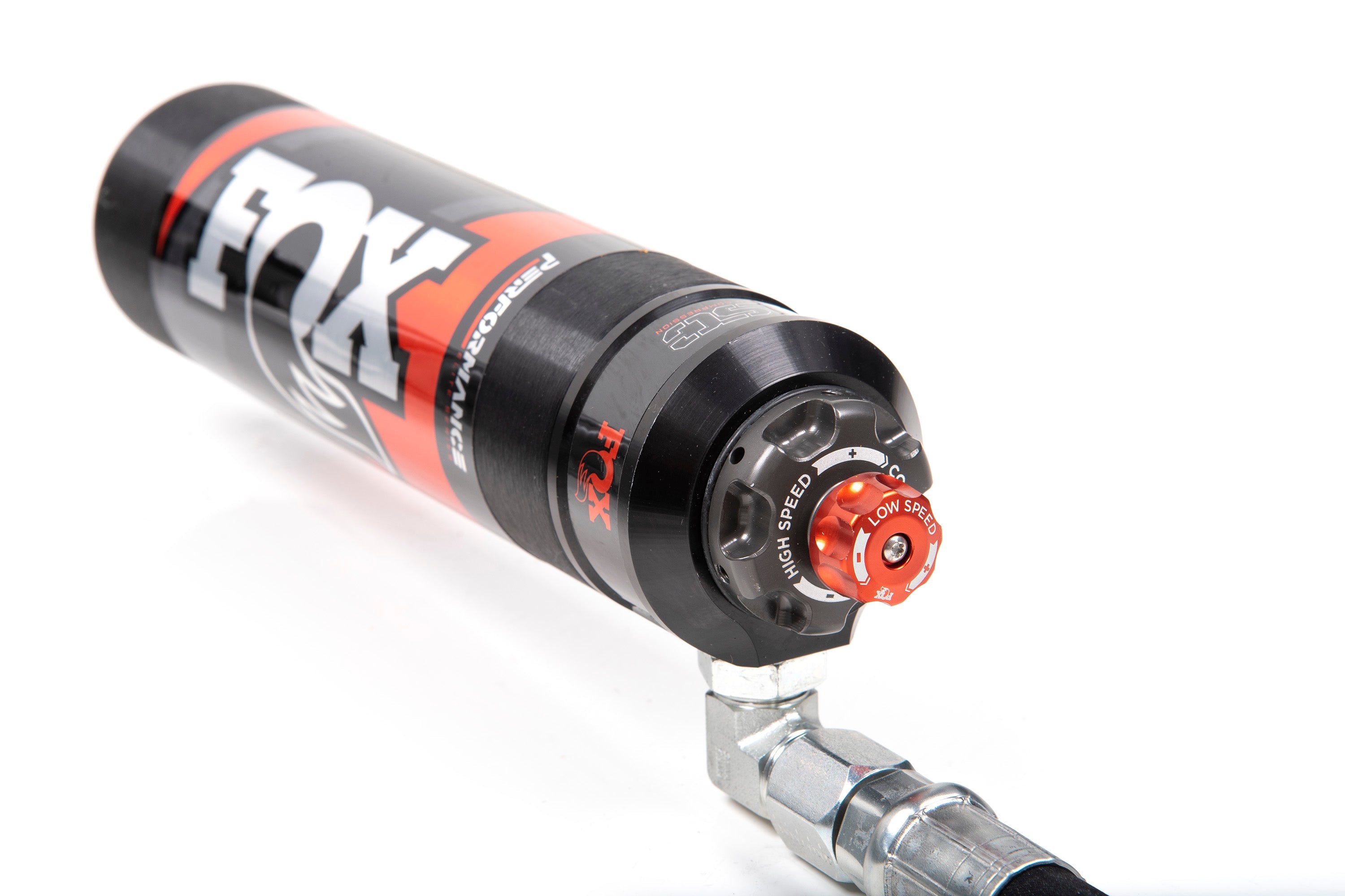 FOX 2.5 Coilover Shocks w/ DSC Reservoir Adjuster | 4 Inch Lift | Performance Elite Series | Ford F150 (15-25) 4WD